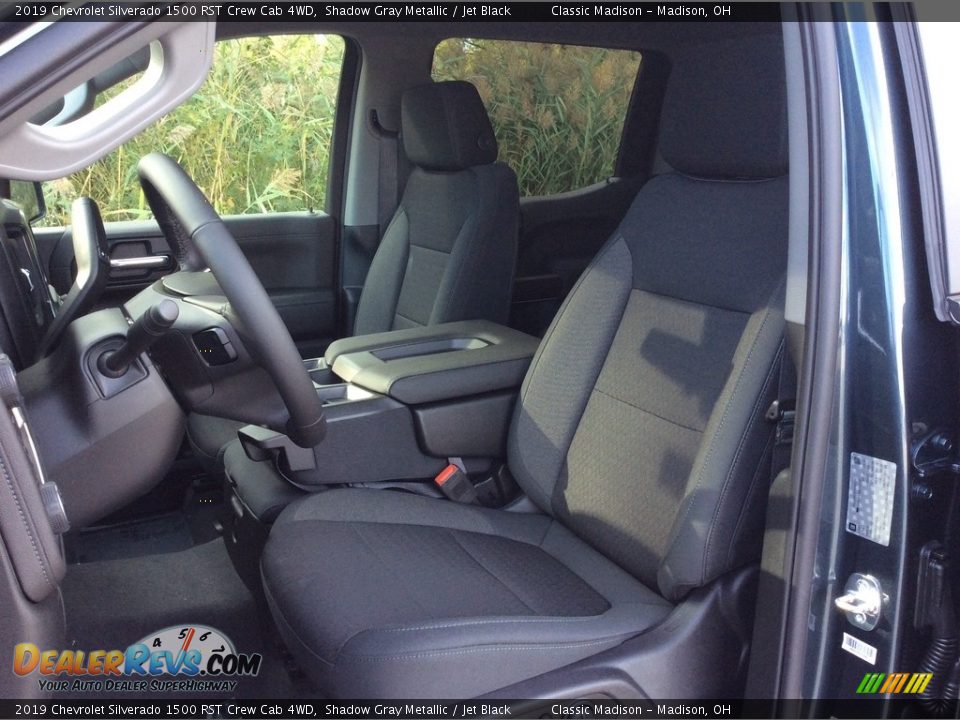 2019 Chevrolet Silverado 1500 RST Crew Cab 4WD Shadow Gray Metallic / Jet Black Photo #11