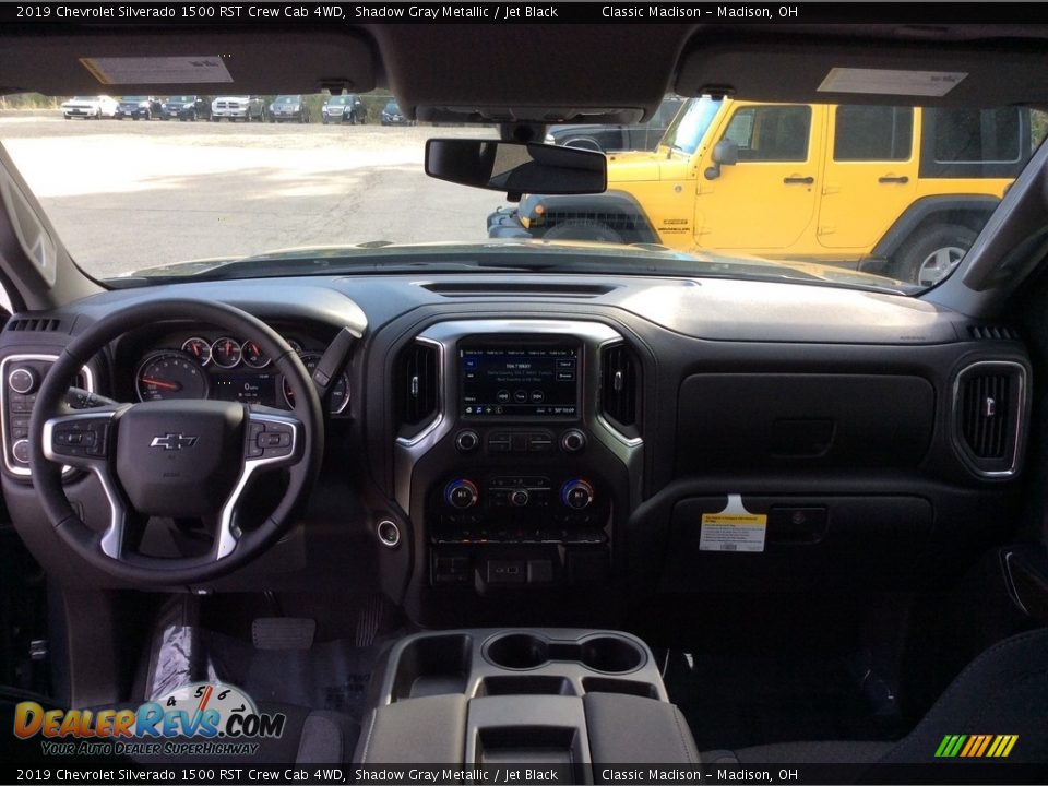 2019 Chevrolet Silverado 1500 RST Crew Cab 4WD Shadow Gray Metallic / Jet Black Photo #12