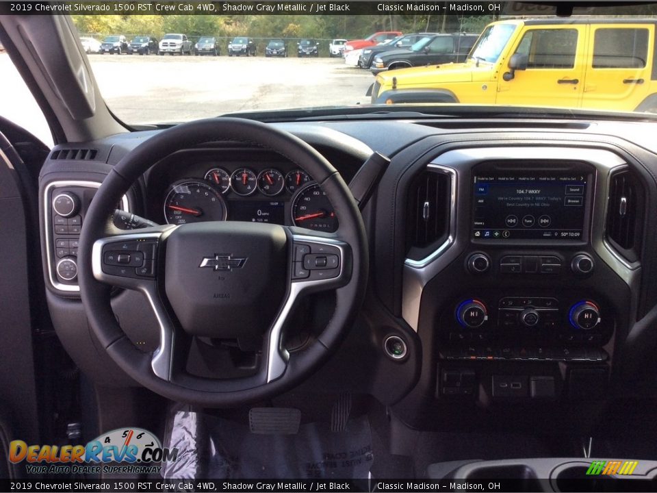 2019 Chevrolet Silverado 1500 RST Crew Cab 4WD Shadow Gray Metallic / Jet Black Photo #13
