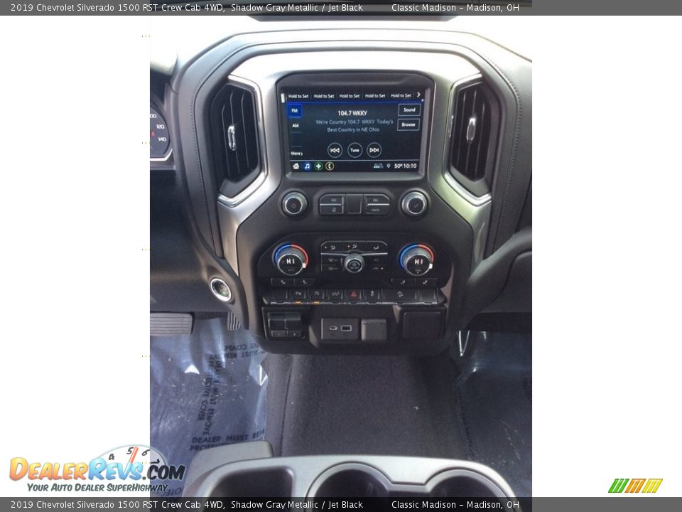 2019 Chevrolet Silverado 1500 RST Crew Cab 4WD Shadow Gray Metallic / Jet Black Photo #14