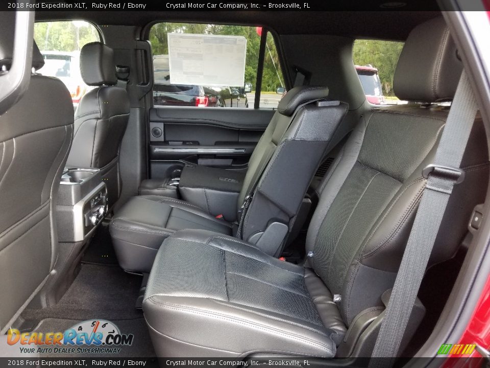Rear Seat of 2018 Ford Expedition XLT Photo #10