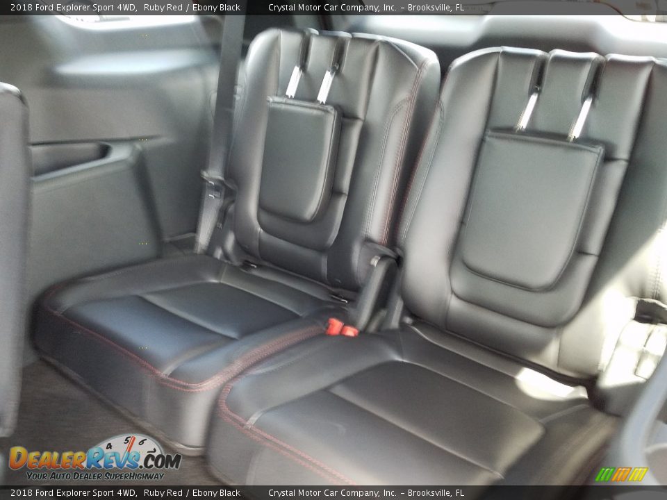 2018 Ford Explorer Sport 4WD Ruby Red / Ebony Black Photo #11