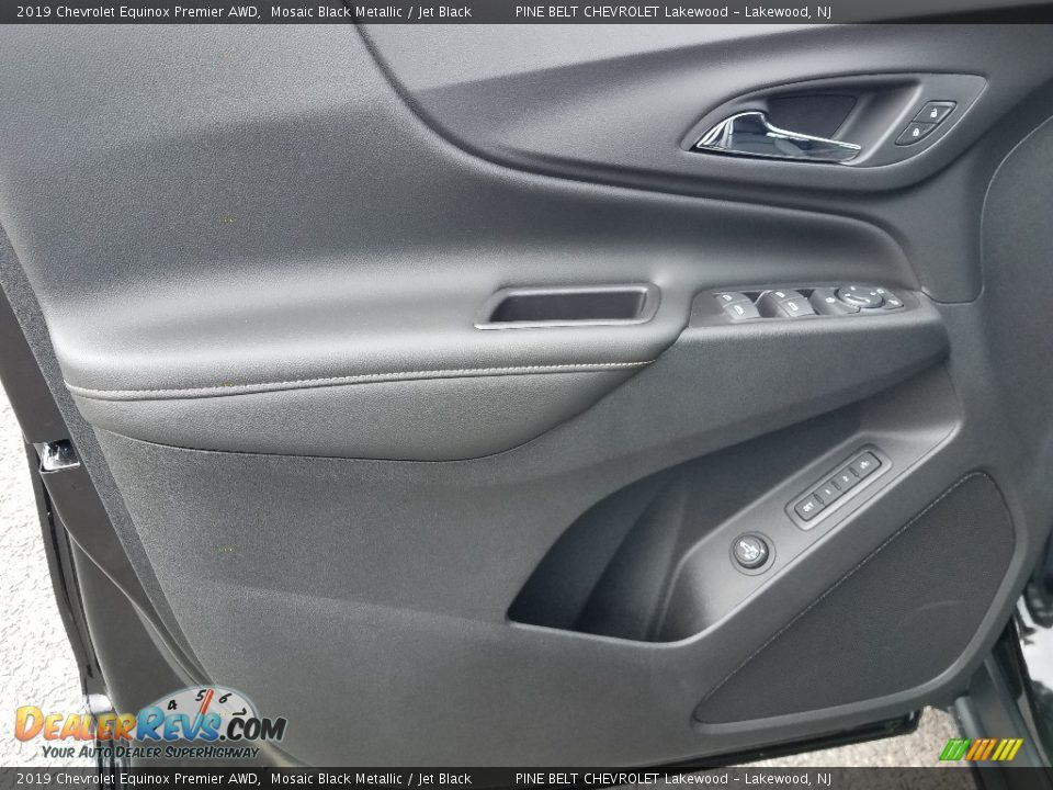 2019 Chevrolet Equinox Premier AWD Mosaic Black Metallic / Jet Black Photo #8