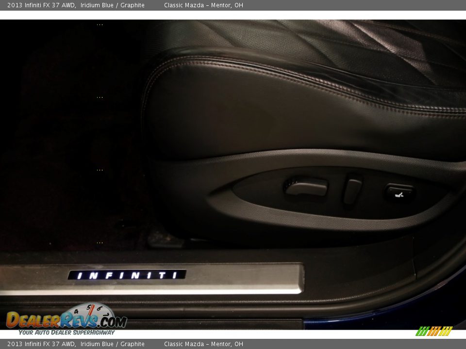 2013 Infiniti FX 37 AWD Iridium Blue / Graphite Photo #6