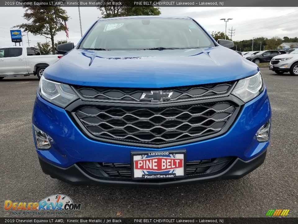 2019 Chevrolet Equinox LT AWD Kinetic Blue Metallic / Jet Black Photo #2