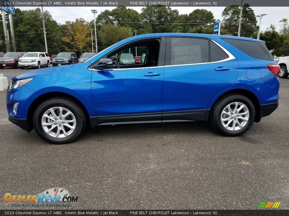 Kinetic Blue Metallic 2019 Chevrolet Equinox LT AWD Photo #3