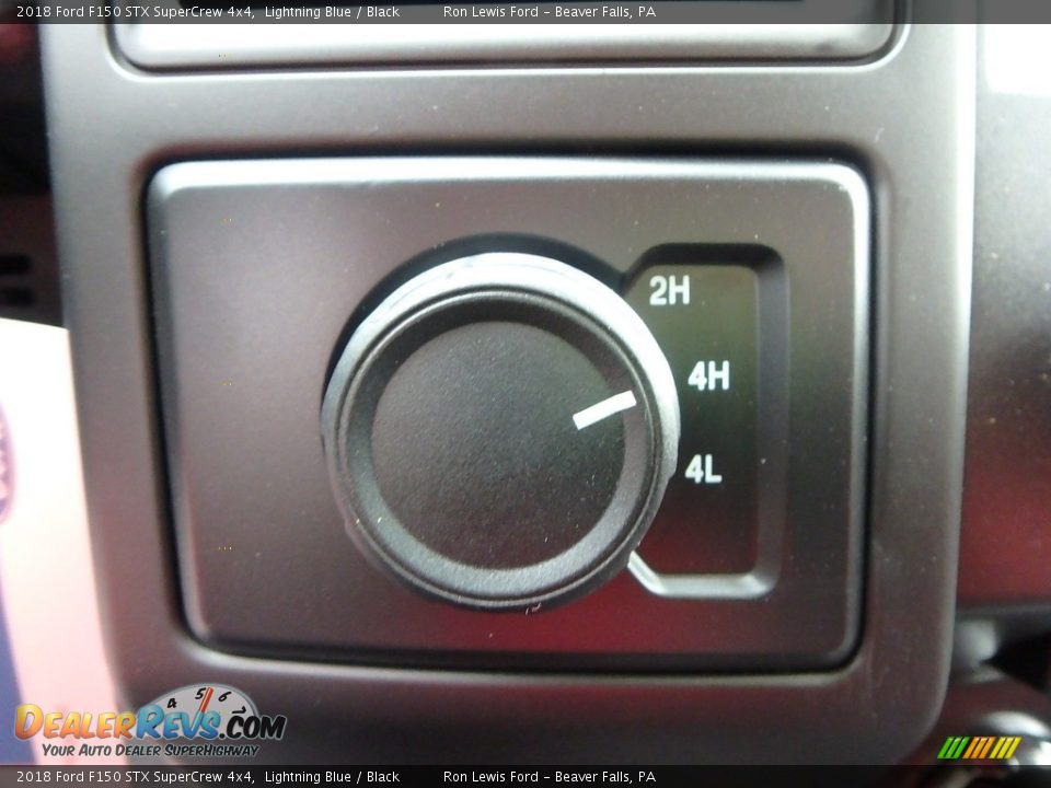 2018 Ford F150 STX SuperCrew 4x4 Lightning Blue / Black Photo #16
