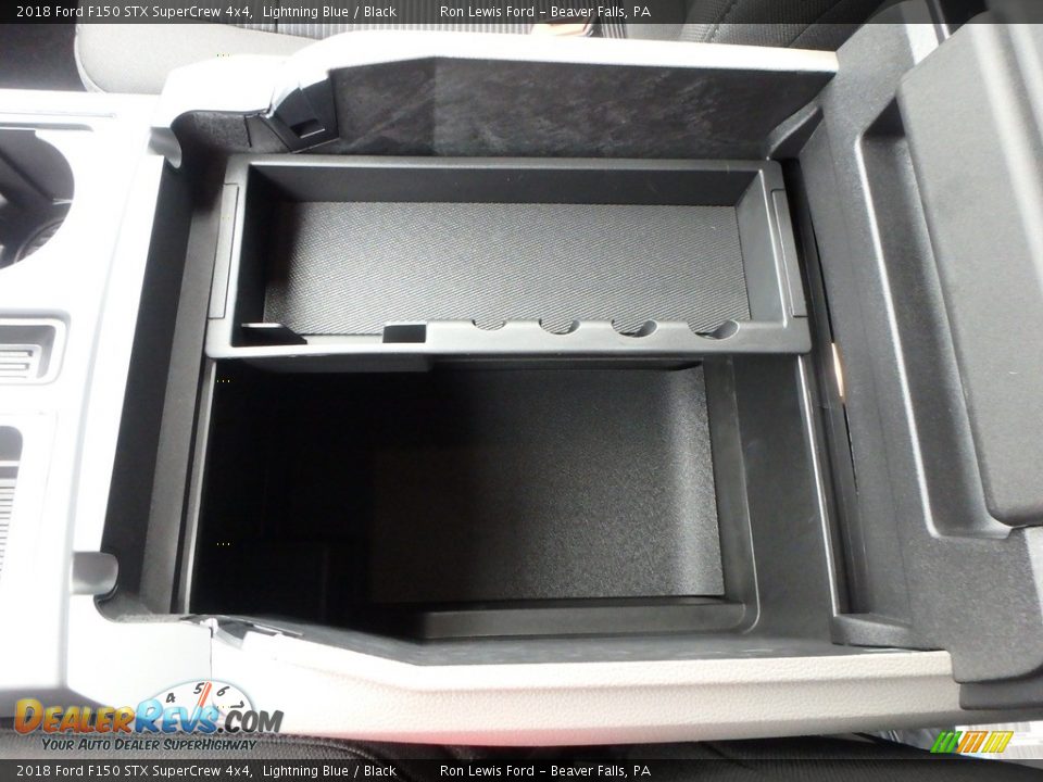 2018 Ford F150 STX SuperCrew 4x4 Lightning Blue / Black Photo #19