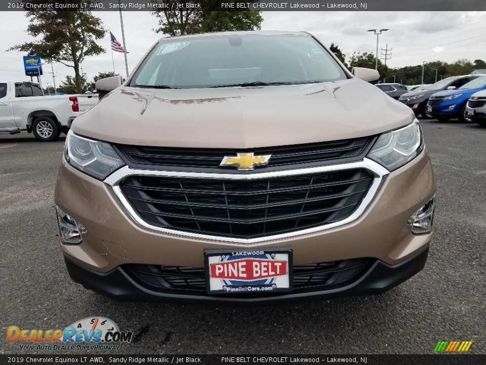 2019 Chevrolet Equinox LT AWD Sandy Ridge Metallic / Jet Black Photo #2