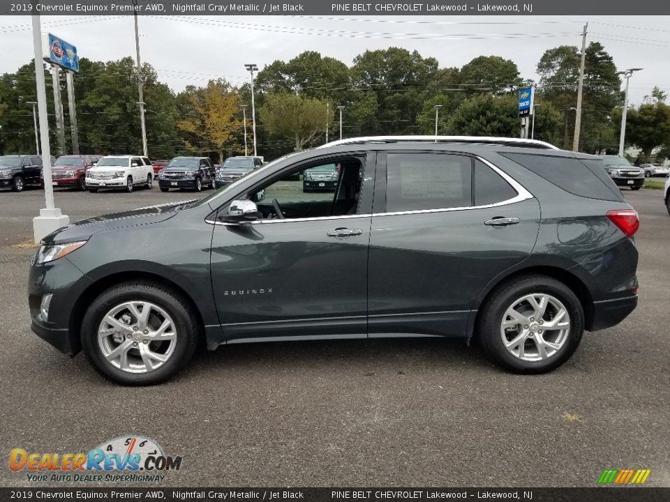 2019 Chevrolet Equinox Premier AWD Nightfall Gray Metallic / Jet Black Photo #3