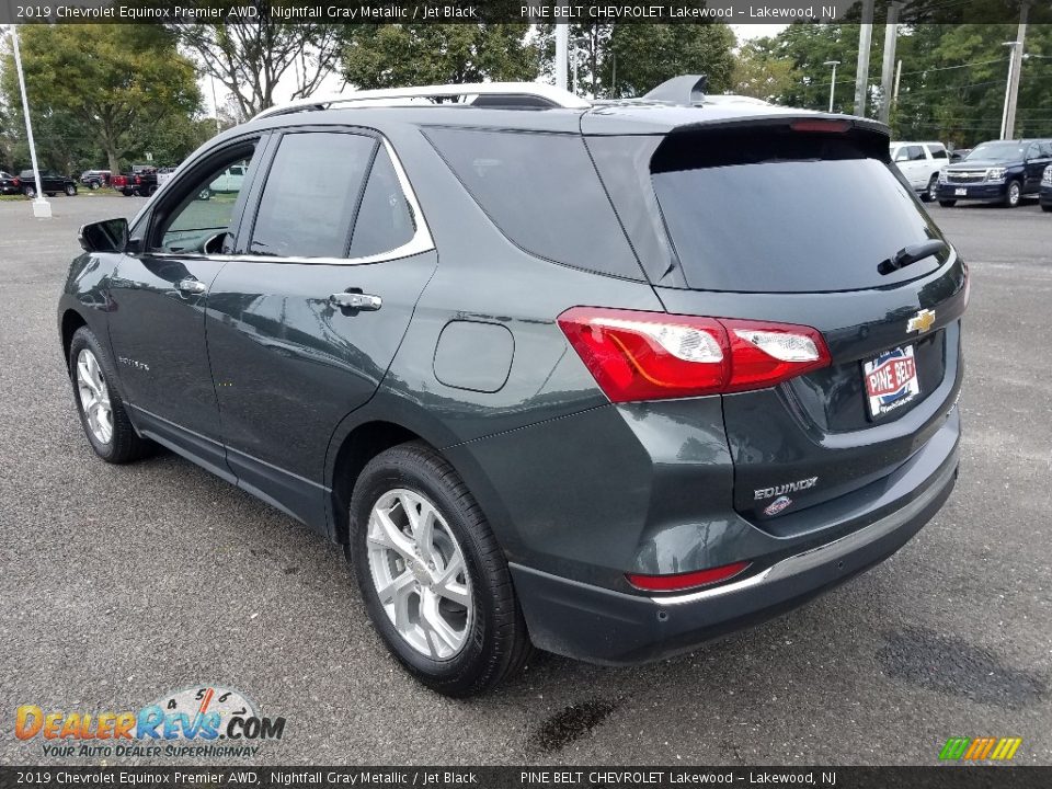 2019 Chevrolet Equinox Premier AWD Nightfall Gray Metallic / Jet Black Photo #4