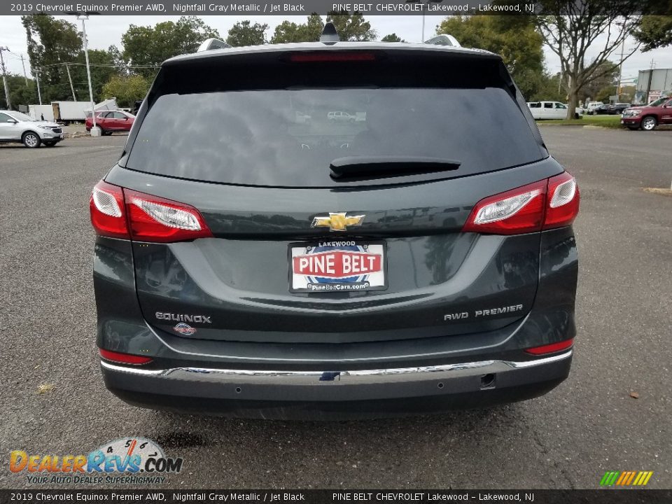 2019 Chevrolet Equinox Premier AWD Nightfall Gray Metallic / Jet Black Photo #5