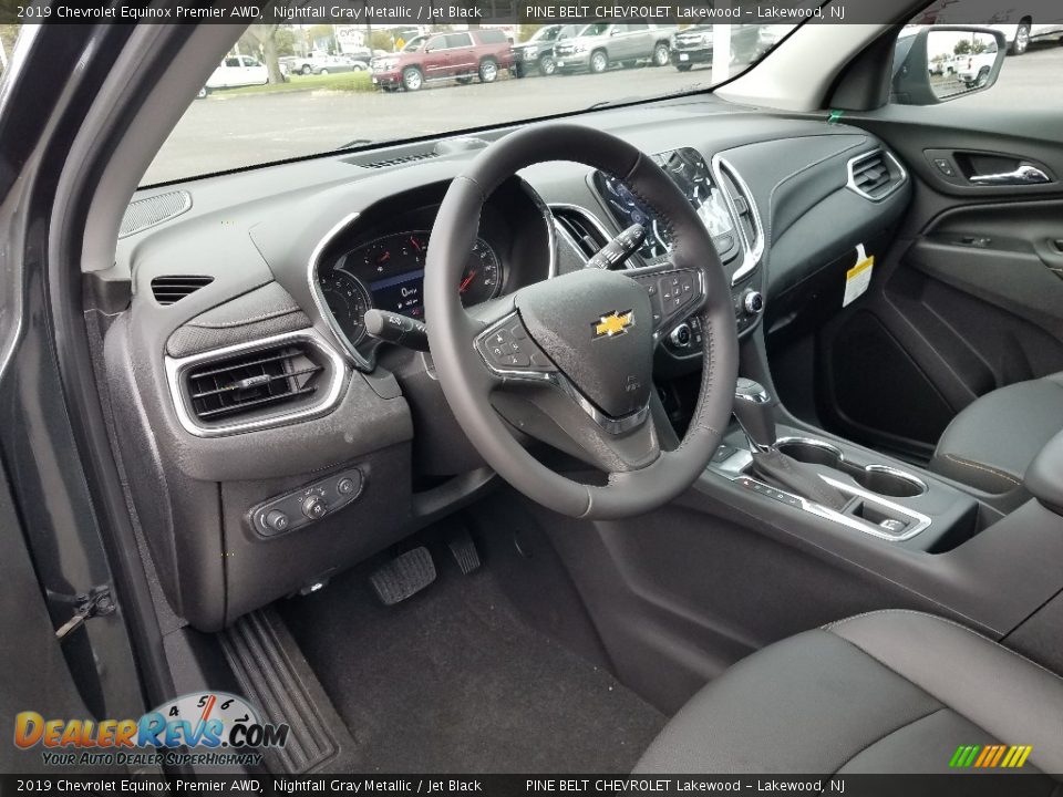 2019 Chevrolet Equinox Premier AWD Nightfall Gray Metallic / Jet Black Photo #7