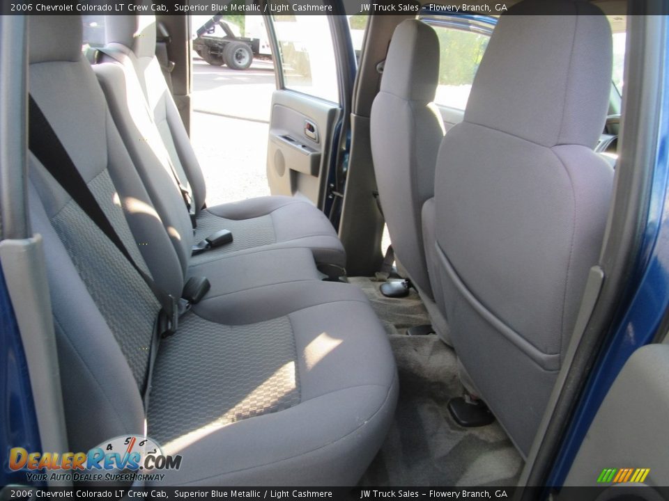 2006 Chevrolet Colorado LT Crew Cab Superior Blue Metallic / Light Cashmere Photo #28