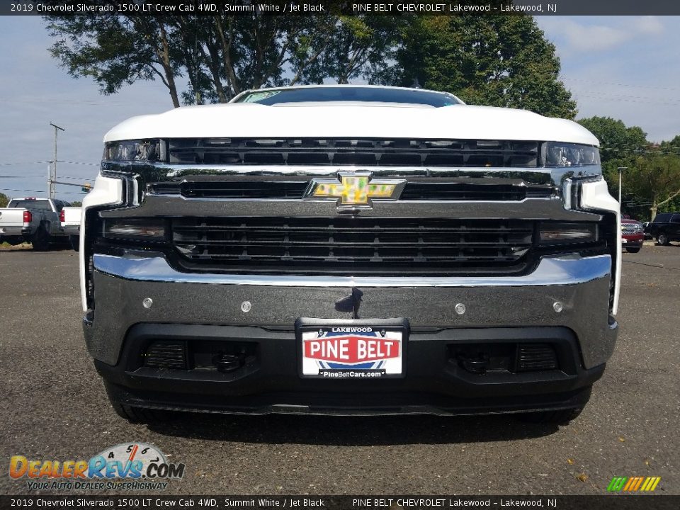 2019 Chevrolet Silverado 1500 LT Crew Cab 4WD Summit White / Jet Black Photo #2