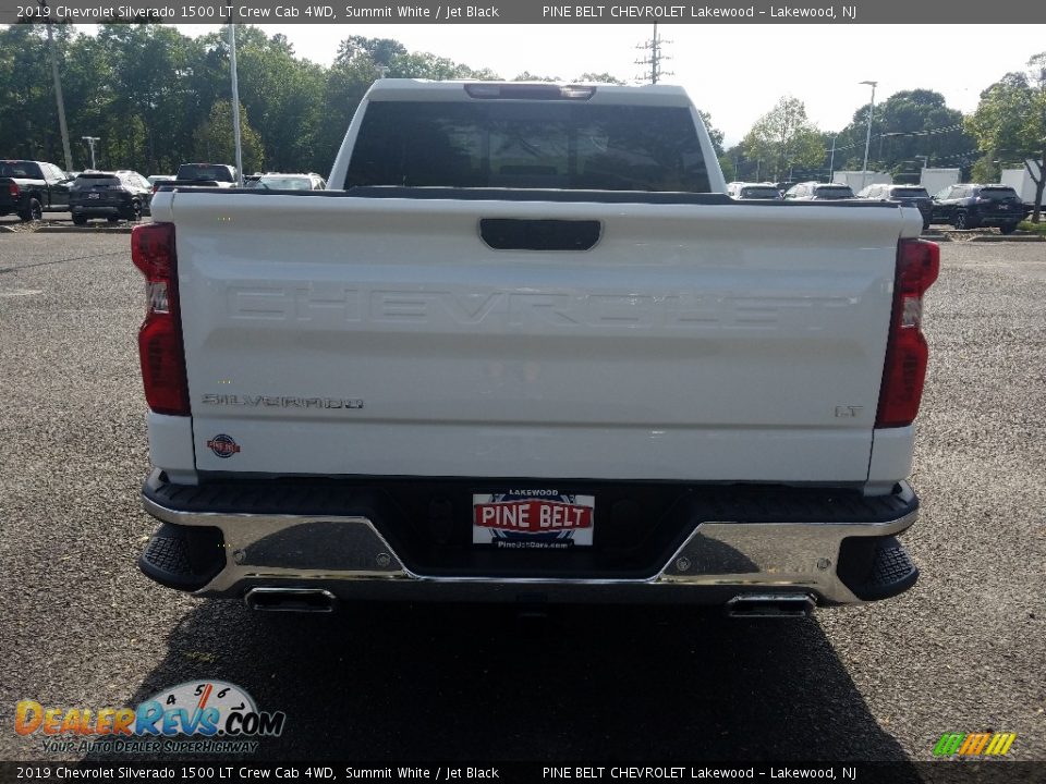 2019 Chevrolet Silverado 1500 LT Crew Cab 4WD Summit White / Jet Black Photo #5