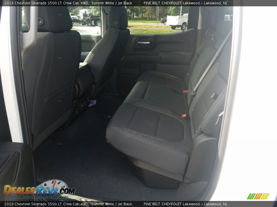 2019 Chevrolet Silverado 1500 LT Crew Cab 4WD Summit White / Jet Black Photo #8