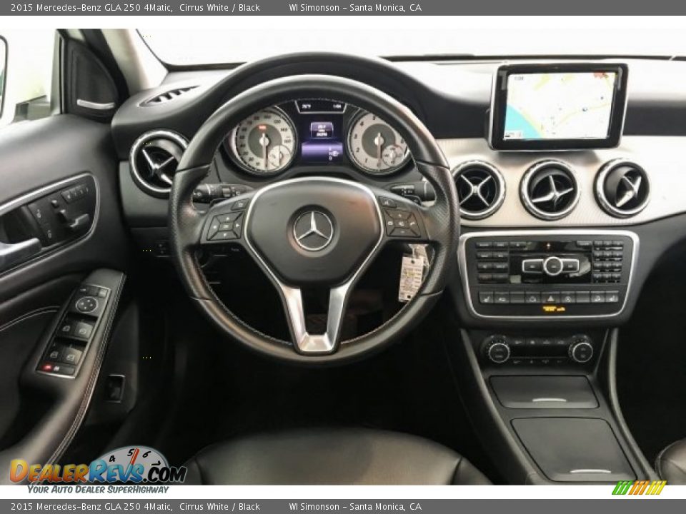 2015 Mercedes-Benz GLA 250 4Matic Cirrus White / Black Photo #4
