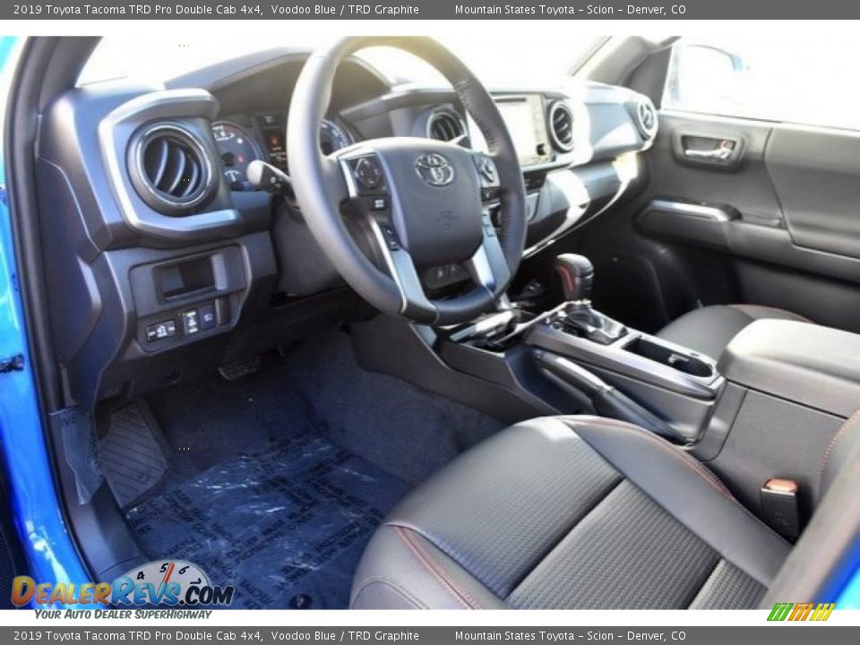 TRD Graphite Interior - 2019 Toyota Tacoma TRD Pro Double Cab 4x4 Photo #5