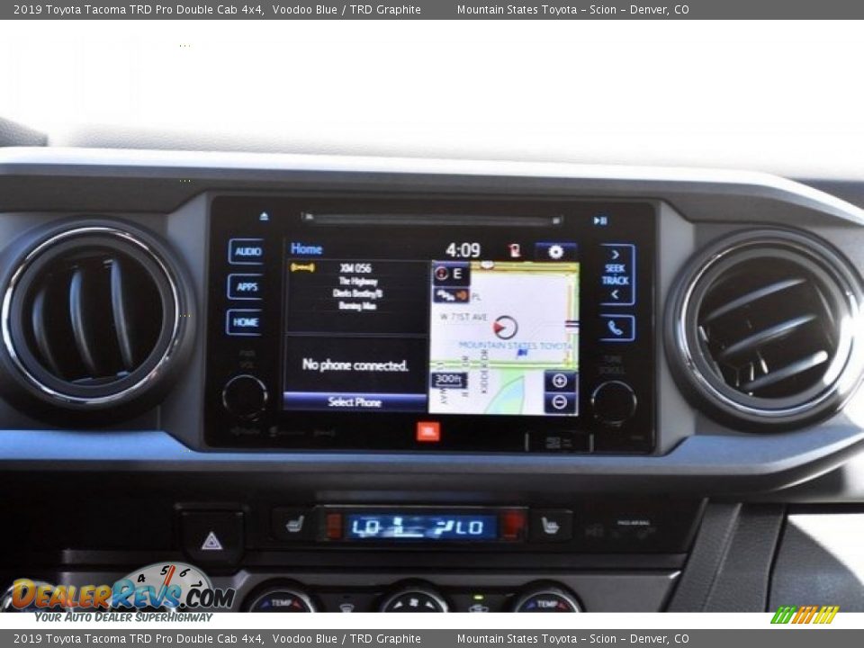 2019 Toyota Tacoma TRD Pro Double Cab 4x4 Voodoo Blue / TRD Graphite Photo #10