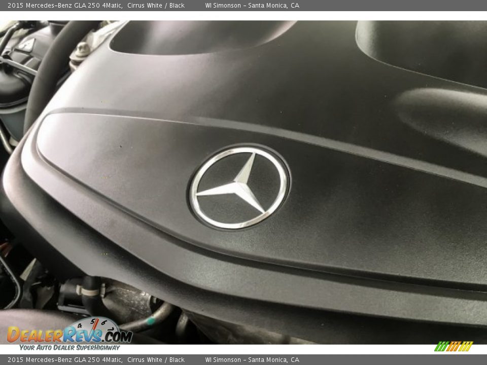 2015 Mercedes-Benz GLA 250 4Matic Cirrus White / Black Photo #32