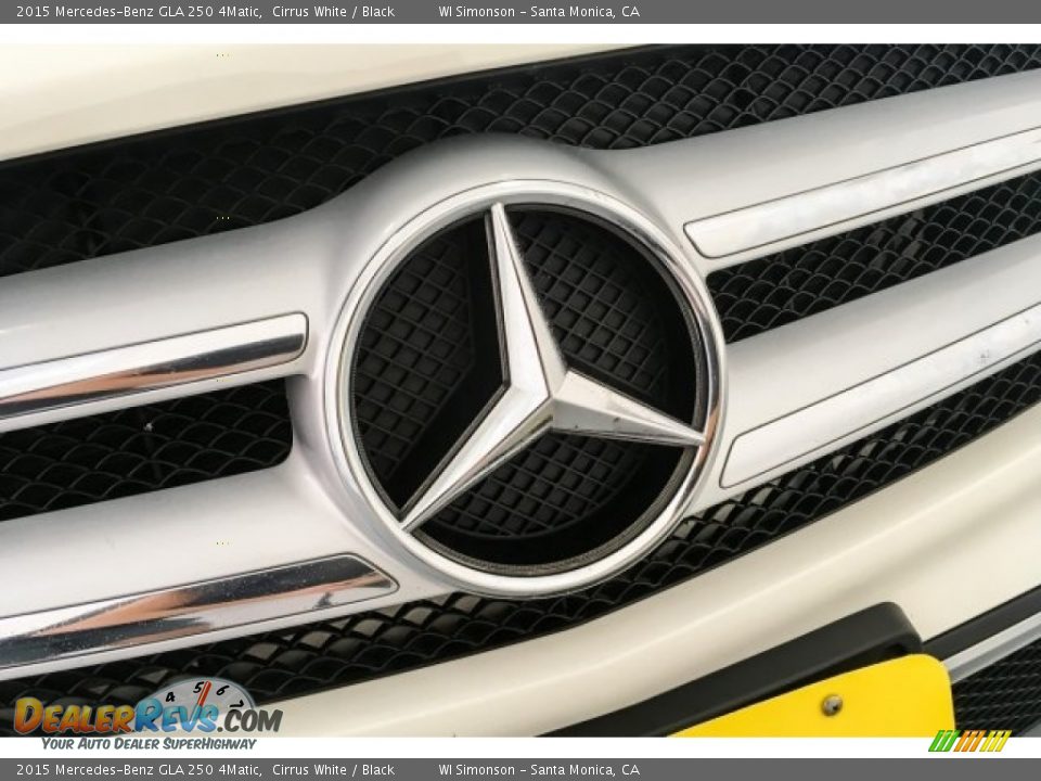 2015 Mercedes-Benz GLA 250 4Matic Cirrus White / Black Photo #34
