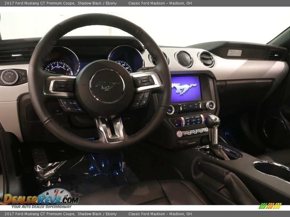 Dashboard of 2017 Ford Mustang GT Premium Coupe Photo #7