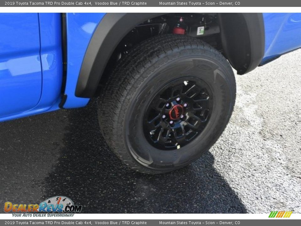 2019 Toyota Tacoma TRD Pro Double Cab 4x4 Voodoo Blue / TRD Graphite Photo #33