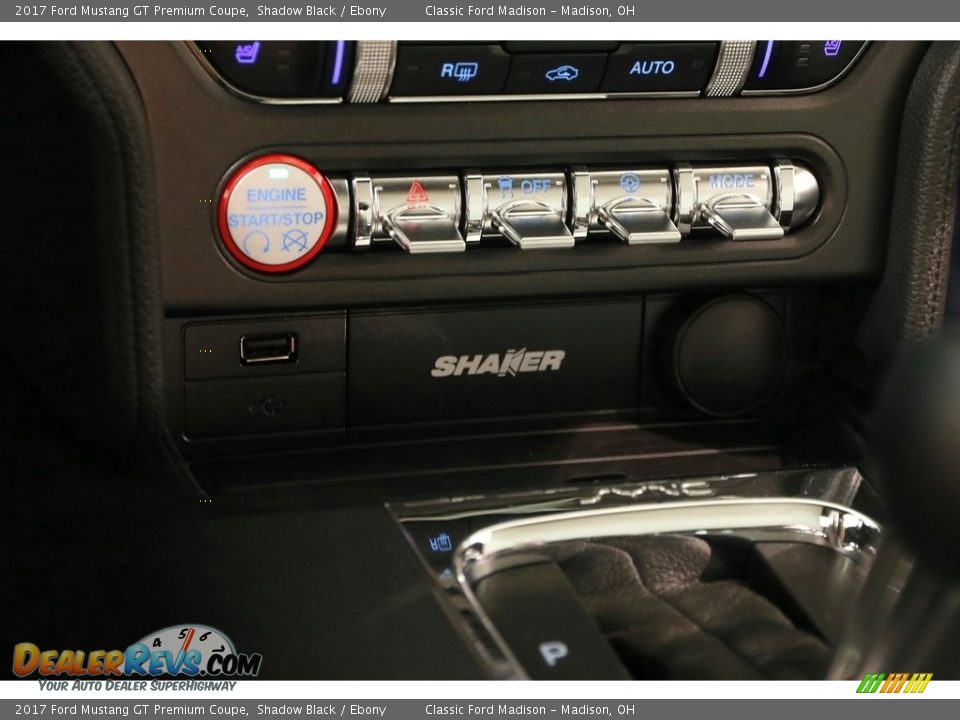 Controls of 2017 Ford Mustang GT Premium Coupe Photo #16