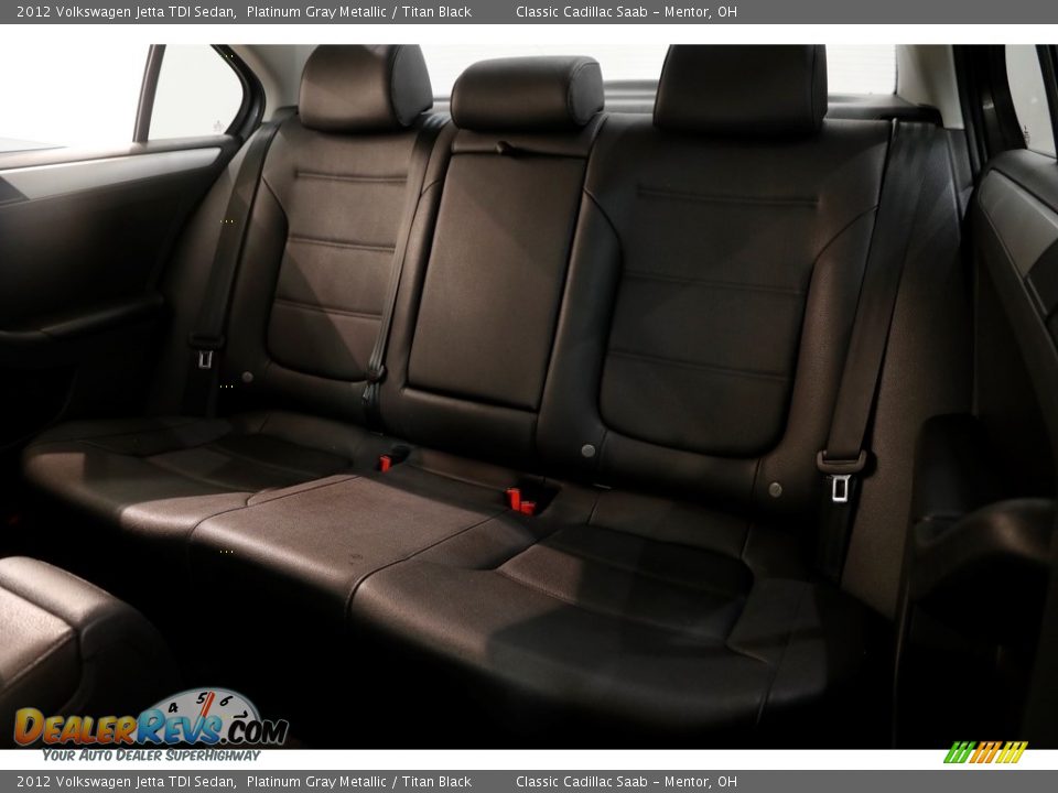 2012 Volkswagen Jetta TDI Sedan Platinum Gray Metallic / Titan Black Photo #13