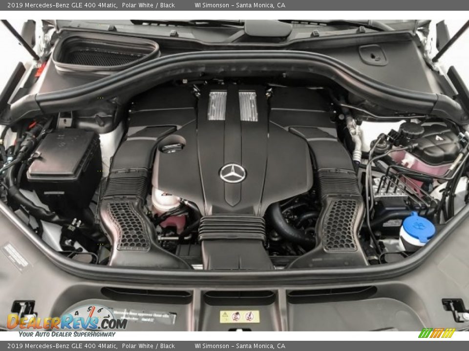 2019 Mercedes-Benz GLE 400 4Matic 3.0 Liter DI biturbo DOHC 24-Valve VVT V6 Engine Photo #8