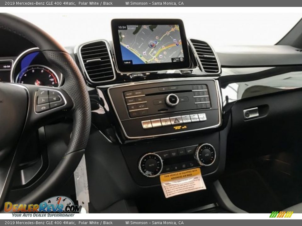 2019 Mercedes-Benz GLE 400 4Matic Polar White / Black Photo #6