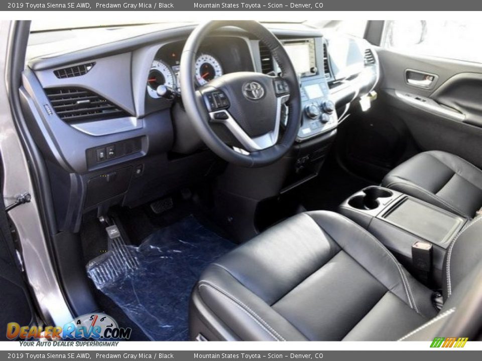 2019 Toyota Sienna SE AWD Predawn Gray Mica / Black Photo #5