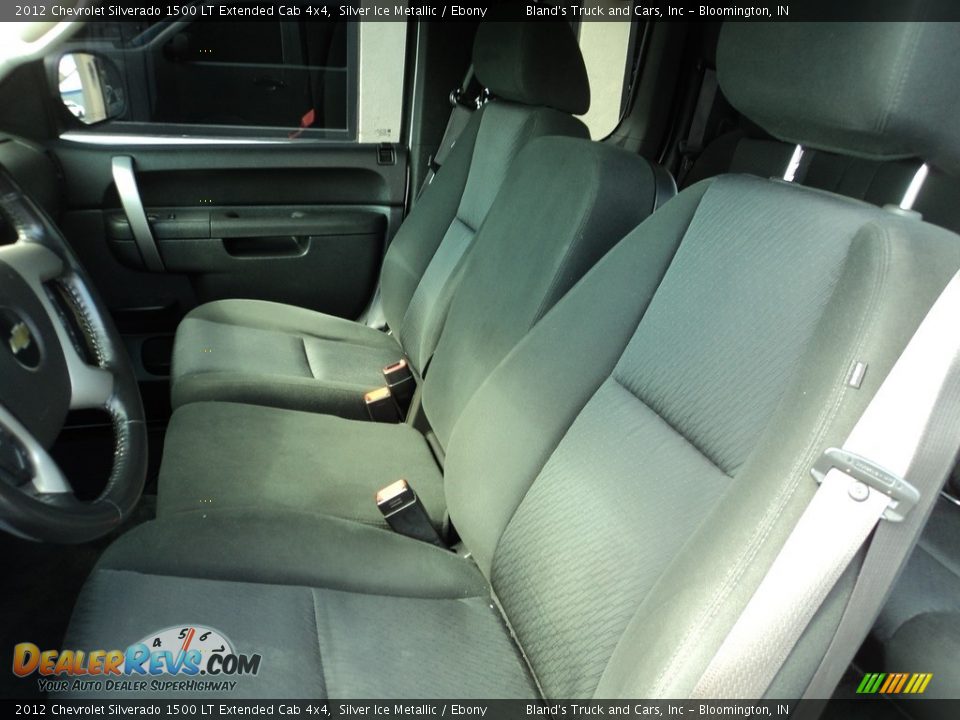 2012 Chevrolet Silverado 1500 LT Extended Cab 4x4 Silver Ice Metallic / Ebony Photo #8