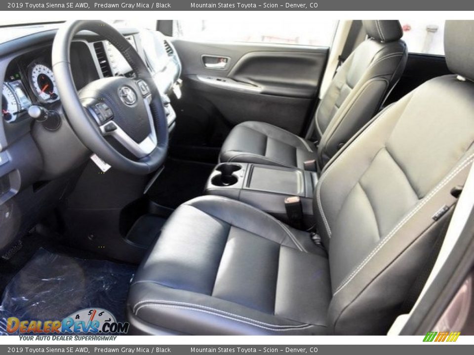 2019 Toyota Sienna SE AWD Predawn Gray Mica / Black Photo #6