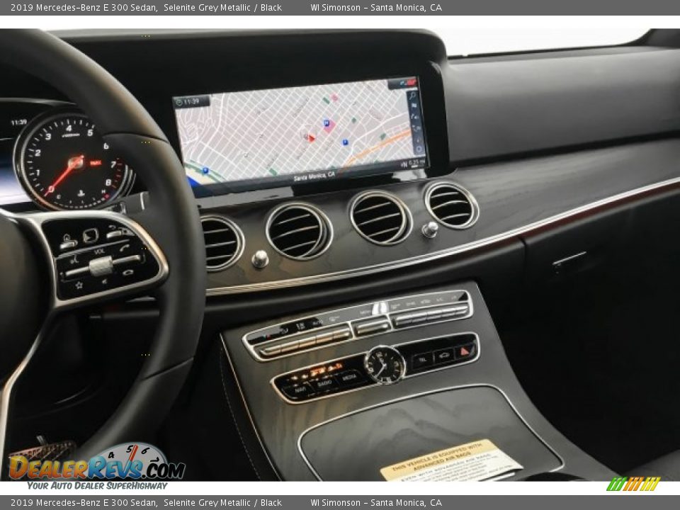 2019 Mercedes-Benz E 300 Sedan Selenite Grey Metallic / Black Photo #6