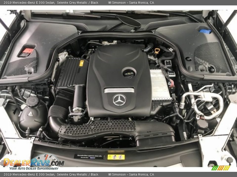 2019 Mercedes-Benz E 300 Sedan Selenite Grey Metallic / Black Photo #8