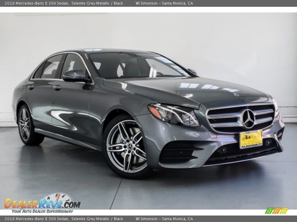 2019 Mercedes-Benz E 300 Sedan Selenite Grey Metallic / Black Photo #12