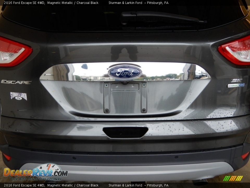 2016 Ford Escape SE 4WD Magnetic Metallic / Charcoal Black Photo #7
