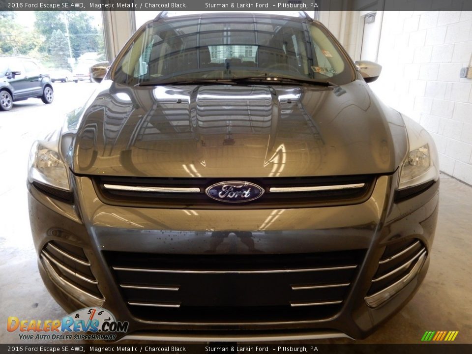 2016 Ford Escape SE 4WD Magnetic Metallic / Charcoal Black Photo #11