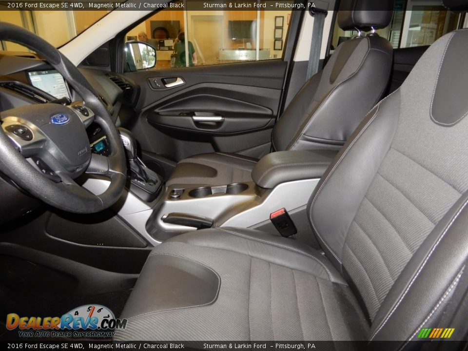 2016 Ford Escape SE 4WD Magnetic Metallic / Charcoal Black Photo #15