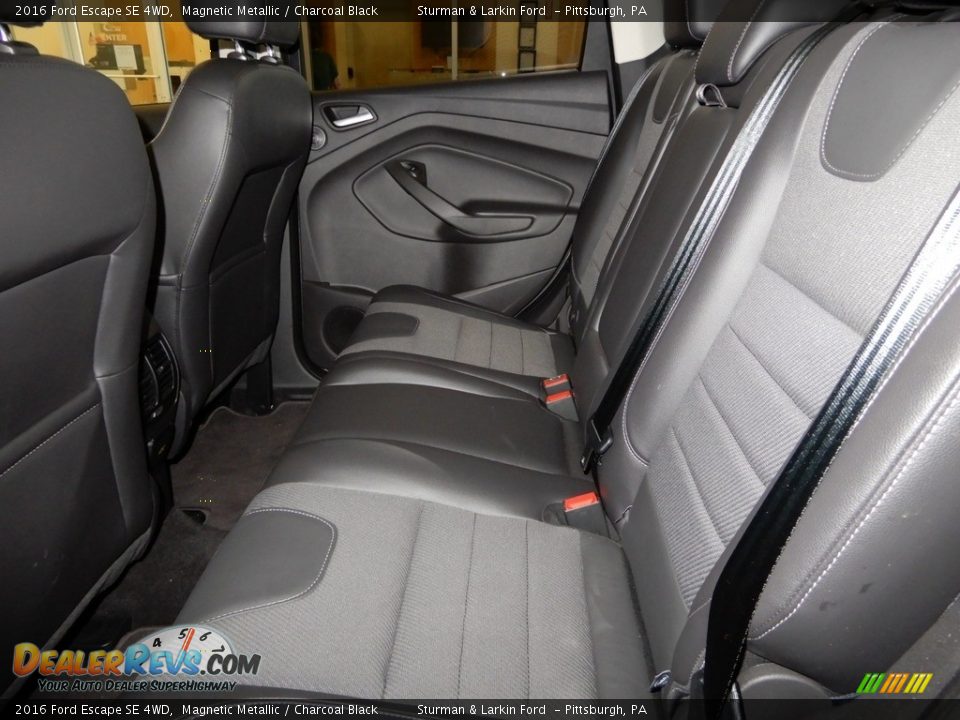 2016 Ford Escape SE 4WD Magnetic Metallic / Charcoal Black Photo #16