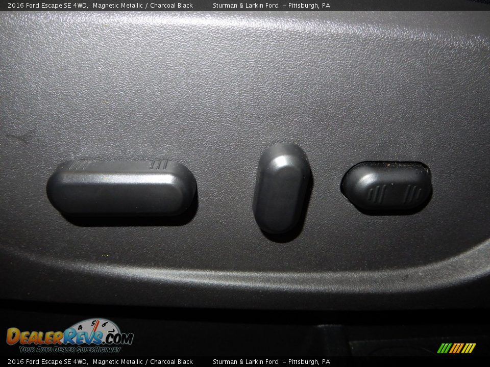 2016 Ford Escape SE 4WD Magnetic Metallic / Charcoal Black Photo #20