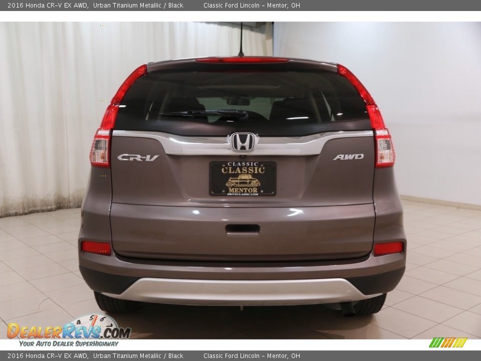 2016 Honda CR-V EX AWD Urban Titanium Metallic / Black Photo #20
