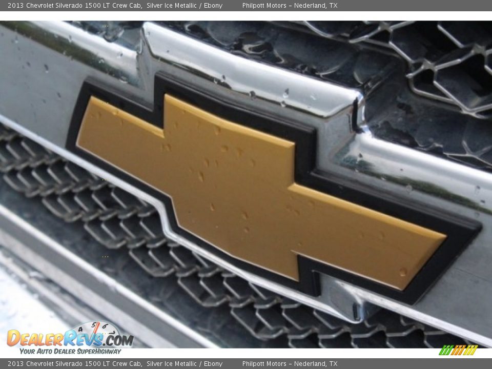 2013 Chevrolet Silverado 1500 LT Crew Cab Silver Ice Metallic / Ebony Photo #4