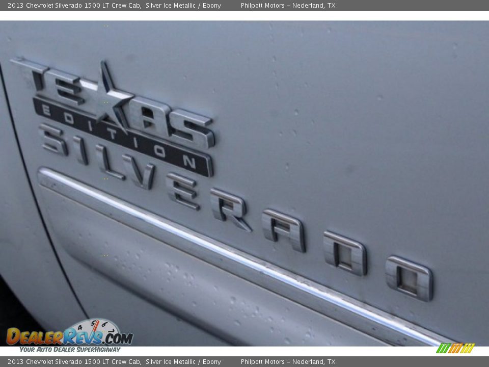 2013 Chevrolet Silverado 1500 LT Crew Cab Silver Ice Metallic / Ebony Photo #7