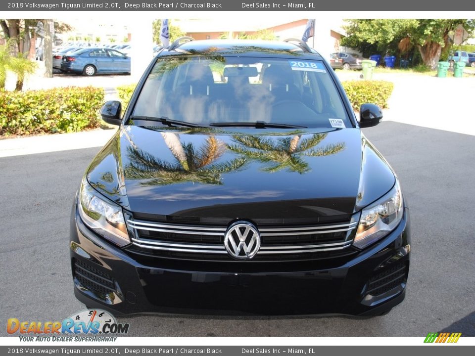 2018 Volkswagen Tiguan Limited 2.0T Deep Black Pearl / Charcoal Black Photo #3