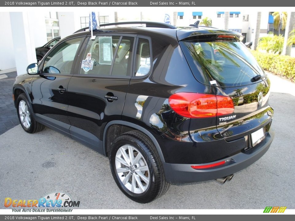 2018 Volkswagen Tiguan Limited 2.0T Deep Black Pearl / Charcoal Black Photo #6