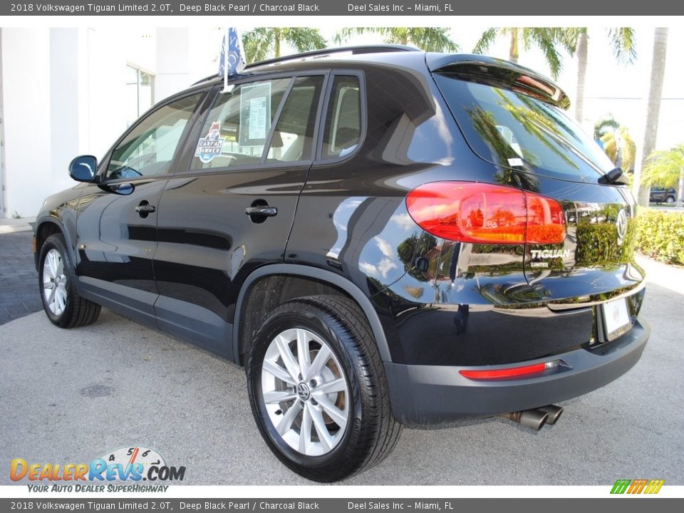 2018 Volkswagen Tiguan Limited 2.0T Deep Black Pearl / Charcoal Black Photo #7