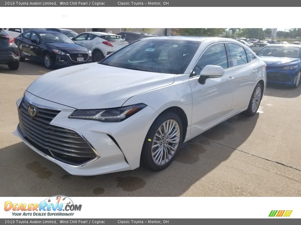 2019 Toyota Avalon Limited Wind Chill Pearl / Cognac Photo #1